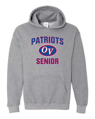 Owen Valley Patriots Senior #1 Men's Hoodie