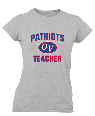 Owen Valley Patriots Teacher Women's Premium SS T-Shirt