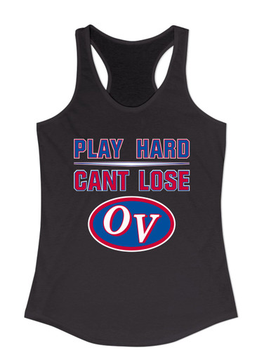 Owen Valley Patriots Play Hard, Can't Lose Women's Tank Top