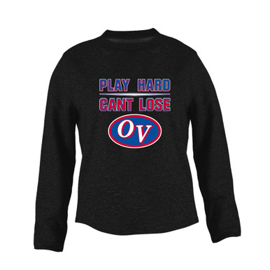 Owen Valley Patriots Play Hard, Can't Lose Women's Sweatshirt
