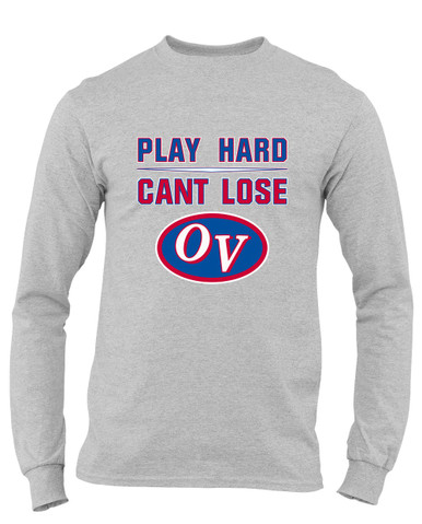 Owen Valley Patriots Play Hard, Can't Lose Men's Premium LS T-Shirt