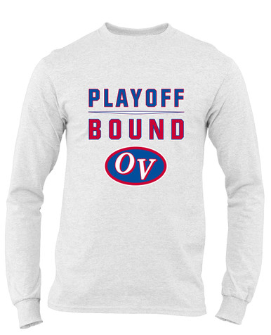 Owen Valley Patriots Playoff Bound Men's LS T-Shirt