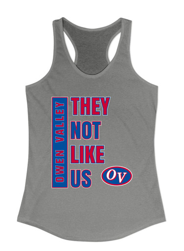 Owen Valley Patriots They Not Like Us #1 Women's Tank Top