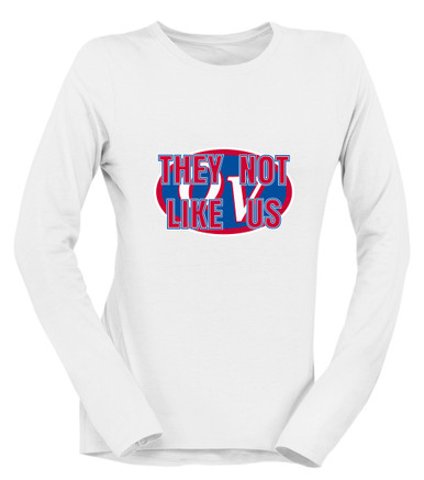 Owen Valley Patriots They Not Like Us #2 Women's Premium LS T-Shirt