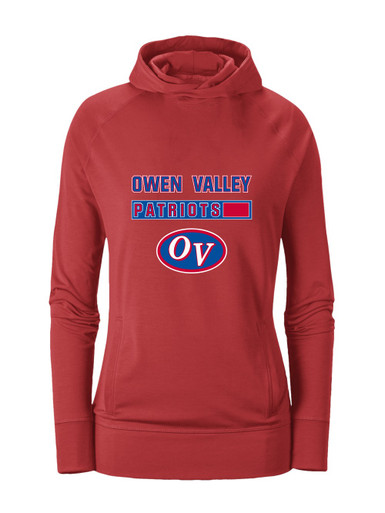 Owen Valley Patriots Mascot #7 Women's Hoodie