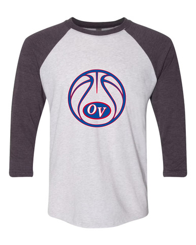 Owen Valley Patriots Basketball #2 Women's Baseball T-Shirt