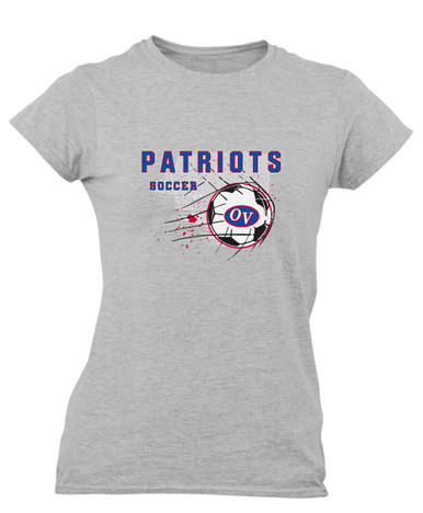 Owen Valley Patriots Soccer #2 Women's SS T-Shirt