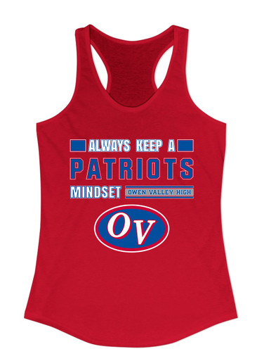 Owen Valley Patriots Mindset Women's Tank Top