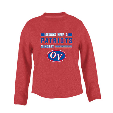 Owen Valley Patriots Mindset Women's Sweatshirt