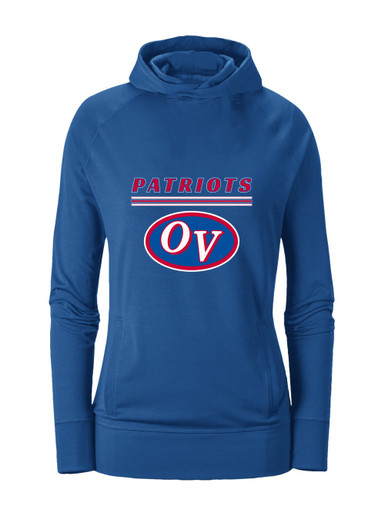 Owen Valley Patriots Mascot #8 Women's Hoodie