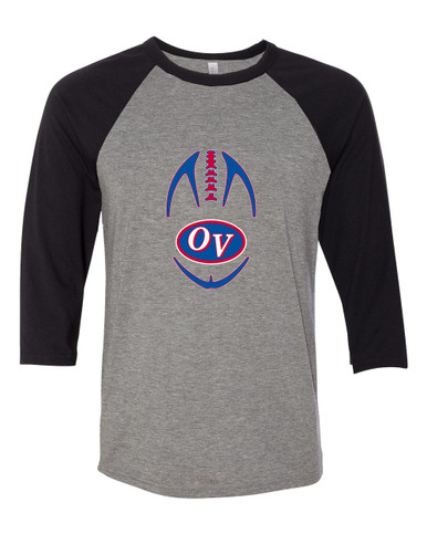 Owen Valley Patriots Football #4 Men's Baseball T-Shirt