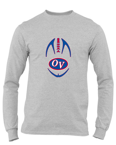 Owen Valley Patriots Football #4 Men's Premium LS T-Shirt