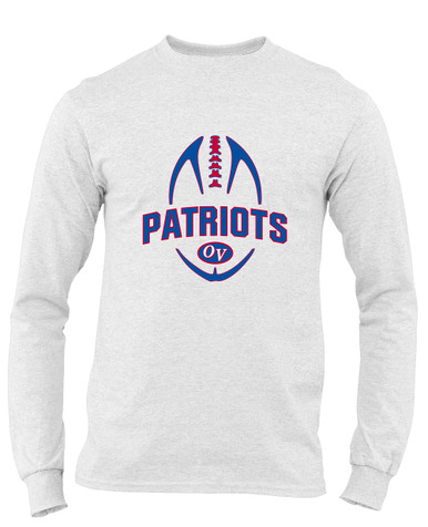 Owen Valley Patriots Football #5 Men's Premium LS T-Shirt