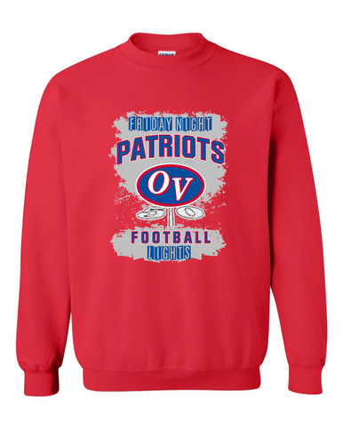 Owen Valley Patriots Football #6 Men's Sweatshirt