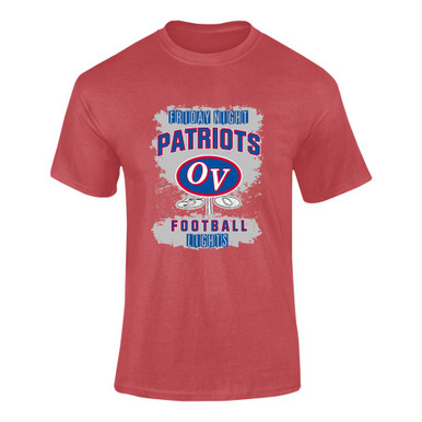 Owen Valley Patriots Football #6 Men's SS T-Shirt