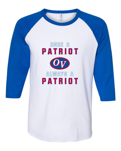 Owen Valley Patriots Once A Men's Baseball T-Shirt