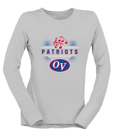 Owen Valley Patriots Band # 3 Women's LS T-Shirt