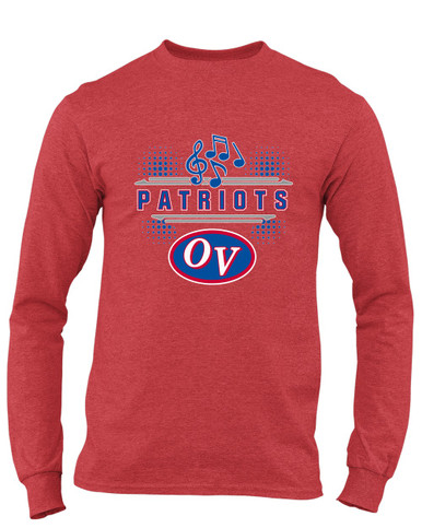 Owen Valley Patriots Band # 3 Men's LS T-Shirt