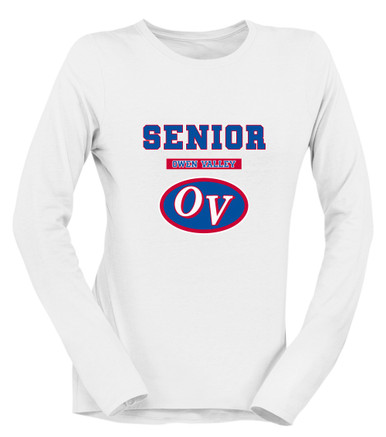 Owen Valley Patriots Senior #2 Women's LS T-Shirt