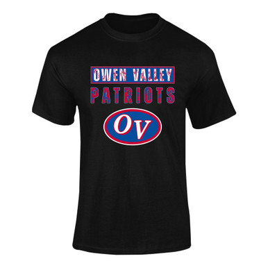 Owen Valley Patriots Mascot #9 Men's Premium SS T-Shirt