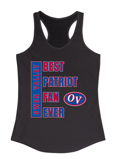 Owen Valley Patriots Best Patriot Fan Women's Tank Top