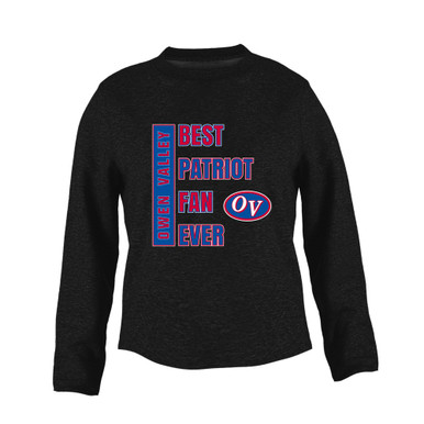 Owen Valley Patriots Best Patriot Fan Women's Sweatshirt