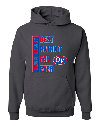 Owen Valley Patriots Best Patriot Fan Men's Premium Hoodie