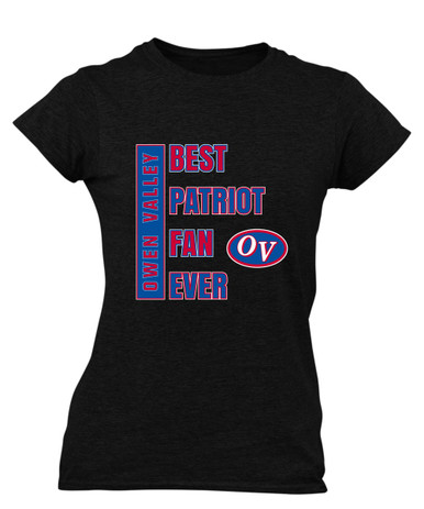 Owen Valley Patriots Best Patriot Fan Women's Premium SS T-Shirt