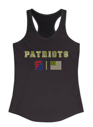 Schenectady Patriots Camo Flag Women's Tank Top