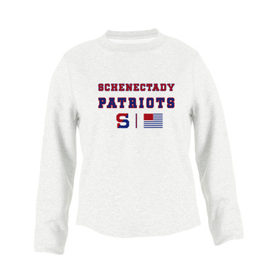 Schenectady Patriots Spirit Flag Women's Sweatshirt