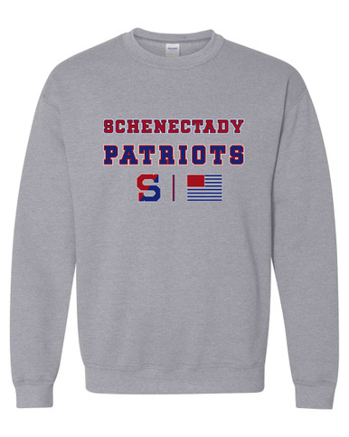 Schenectady Patriots Spirit Flag Men's Sweatshirt