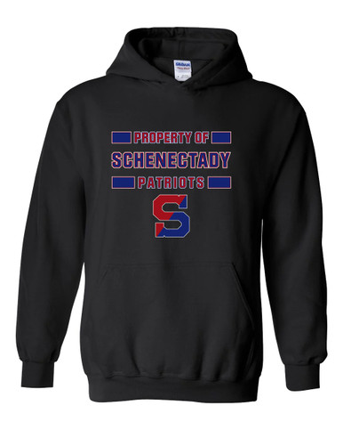 Schenectady Patriots Property Of Men's Hoodie