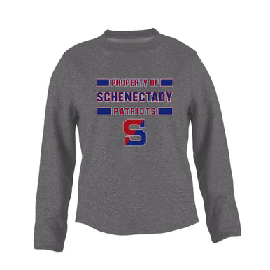 Schenectady Patriots Property Of Women's Sweatshirt