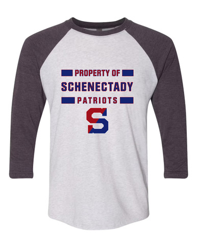 Schenectady Patriots Property Of Women's Baseball T-Shirt