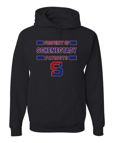 Schenectady Patriots Property Of Men's Premium Hoodie