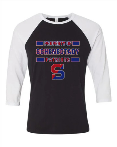 Schenectady Patriots Property Of Men's Baseball T-Shirt