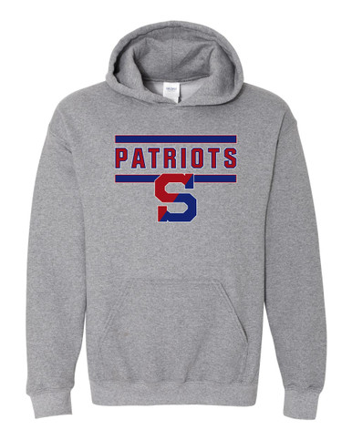 Schenectady Patriots Mascot #5 Men's Hoodie