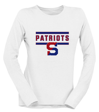Schenectady Patriots Mascot #5 Women's Premium LS T-Shirt