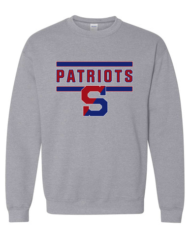 Schenectady Patriots Mascot #5 Men's Sweatshirt