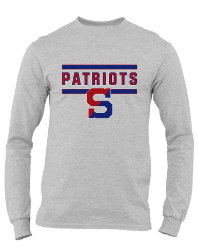 Schenectady Patriots Mascot #5 Men's Premium LS T-Shirt