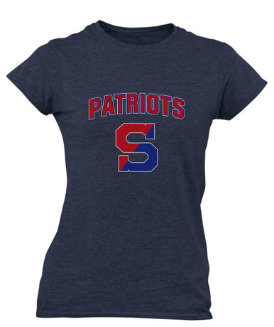 Schenectady Patriots Mascot #6 Women's SS T-Shirt