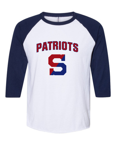 Schenectady Patriots Mascot #6 Women's Baseball T-Shirt