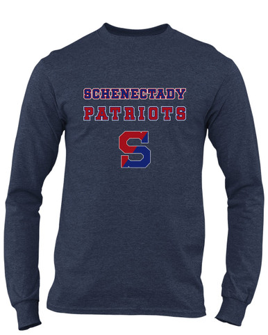 Schenectady Patriots Spirit Men's LS T-Shirt