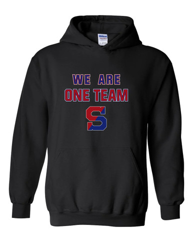 Schenectady Patriots We Are One Team Men's Hoodie