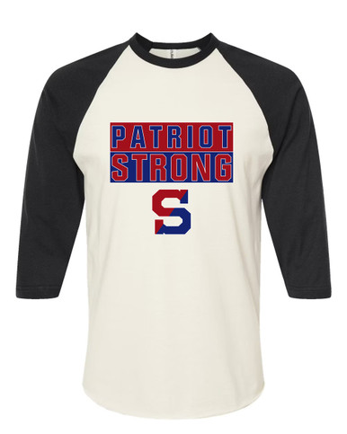Schenectady Patriots Strong #1 Women's Baseball T-Shirt
