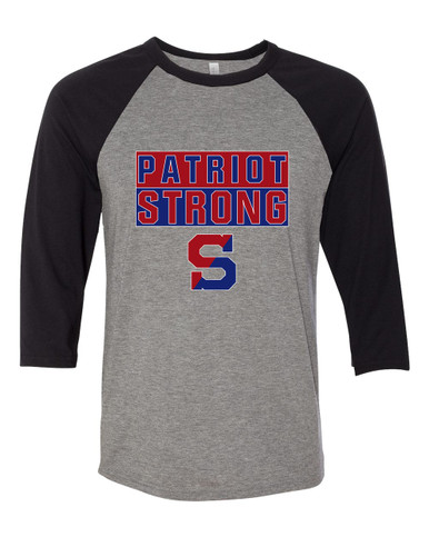 Schenectady Patriots Strong #1 Men's Baseball T-Shirt