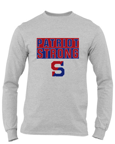 Schenectady Patriots Strong #1 Men's LS T-Shirt