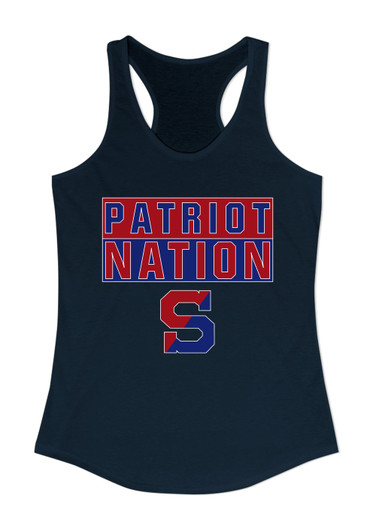 Schenectady Patriots Nation #1 Women's Tank Top