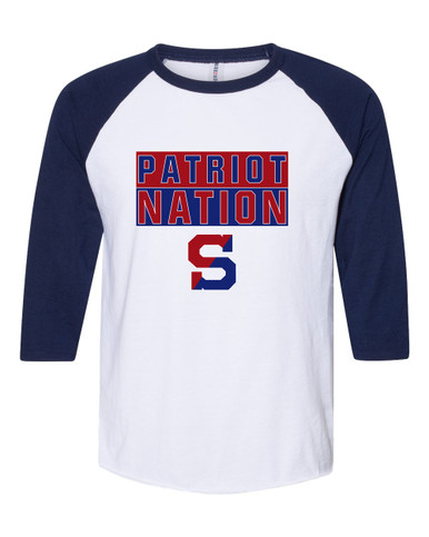 Schenectady Patriots Nation #1 Women's Baseball T-Shirt