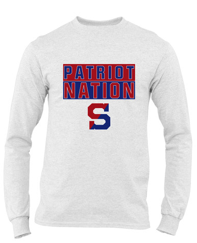 Schenectady Patriots Nation #1 Men's LS T-Shirt